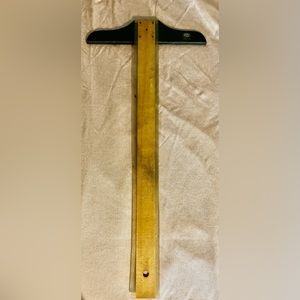 Vintage Post Model No 3839-24 T Square Ruler